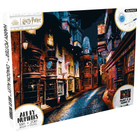 Harry Potter: Diagon Alley Art by Numbers