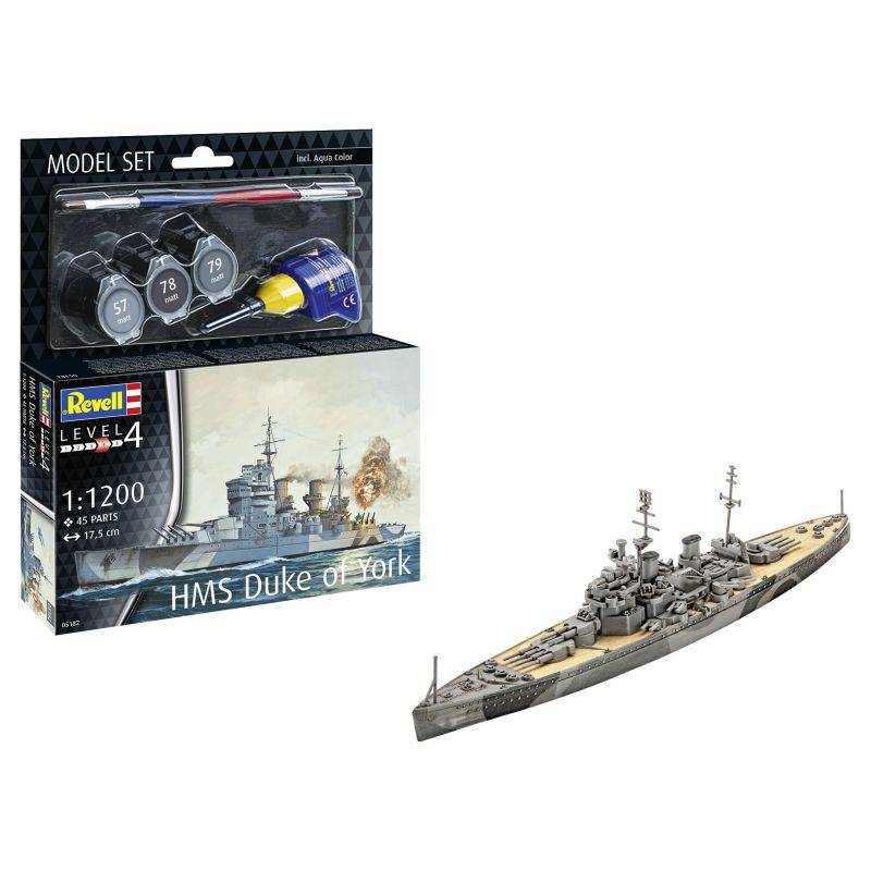 Model Set Battleship HMS Duke of York