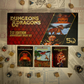 DUNGEONS & DRAGONS - 50th - Set of 3 Limited Edition Ingots