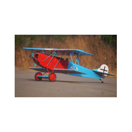 VQ Model Fokker D.VII .120 size EP-GP - Rouge et Bleu