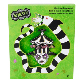 Beetlejuice by Loungefly Sliding Enamel Pin Carousell Hat Sliding Limited Edition 8 cm
