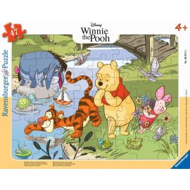 Frame puzzle 30-48 p - Discover nature with Winnie the Pooh