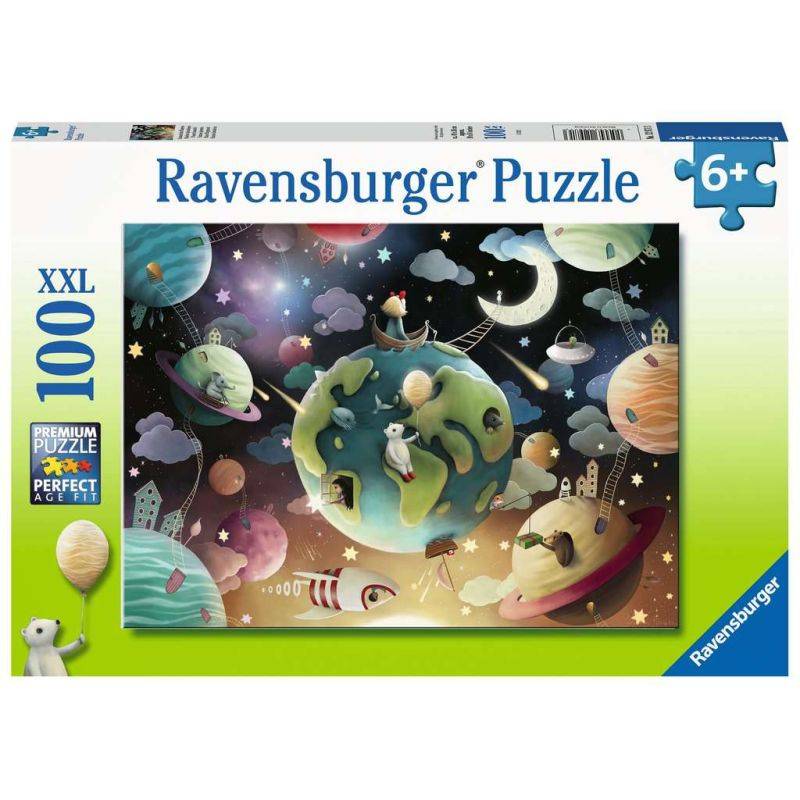 Puzzle 100 p XXL - Fantastic planets / Demelsa Haughton