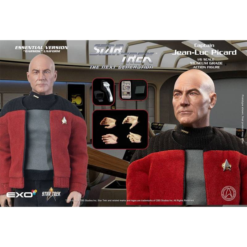 Star Trek: The Next Generation 1/6 figure Captain Jean-Luc Picard (Essential Darmok Uniform) 30 cm