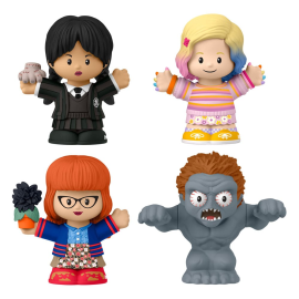 Wednesday pack 4 Fisher-Price Little People Collector minifigures 6 cm