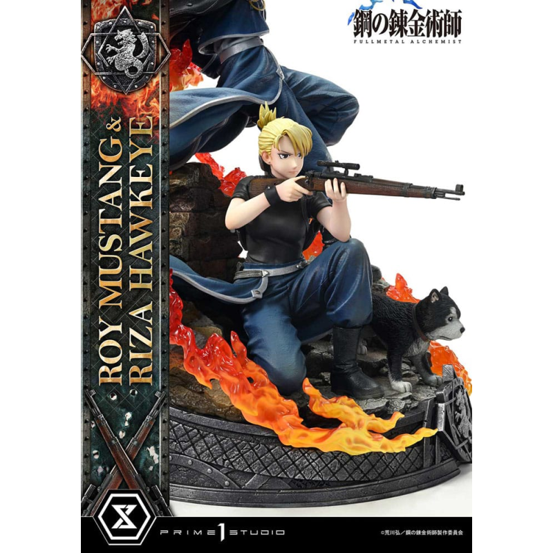 Fullmetal Alchemist Concept Masterline statuette 1/6 Roy Mustang & Riza Hawkeye Regular Version 50 cm