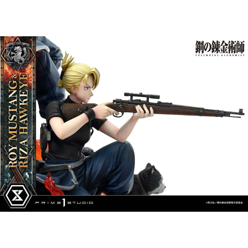 Fullmetal Alchemist Concept Masterline statuette 1/6 Roy Mustang & Riza Hawkeye Regular Version 50 cm