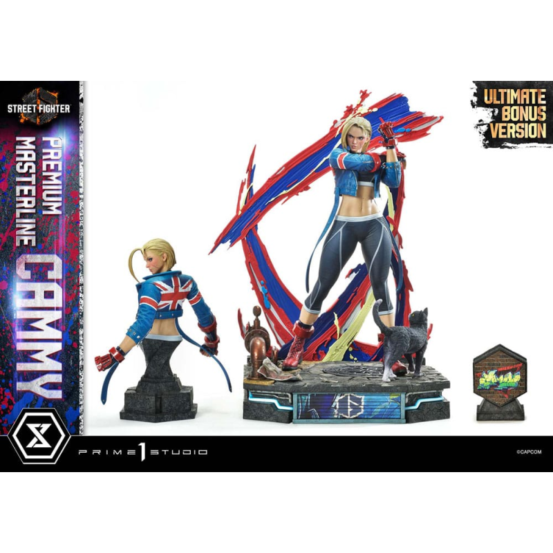 Street Fighter Ultimate Premium Masterline Series 1/4 Cammy Bonus Version 55 cm