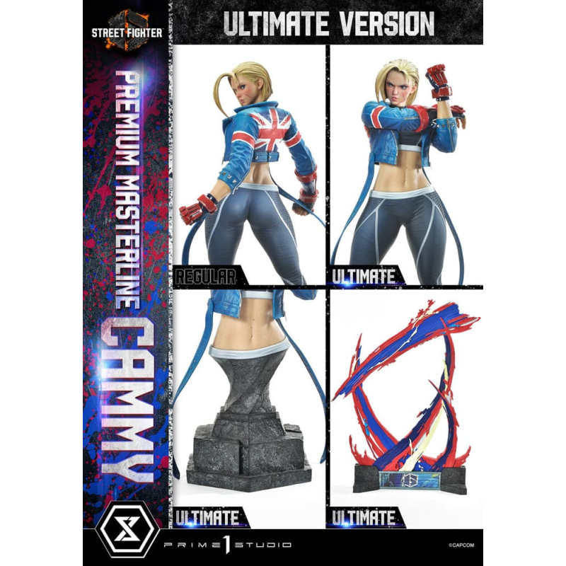 Street Fighter Ultimate Premium Masterline Series 1/4 Cammy Bonus Version 55 cm