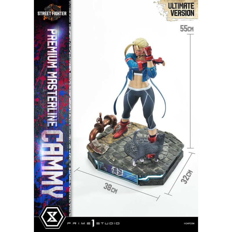 Street Fighter Ultimate Premium Masterline Series 1/4 Cammy Bonus Version 55 cm