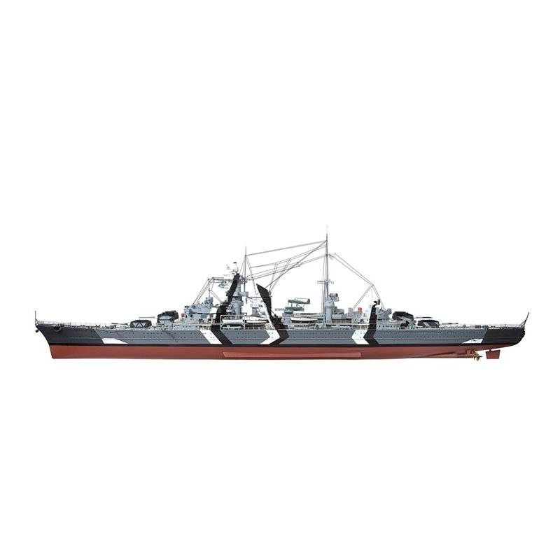 PRINZ EUGEN battleship 1/200th