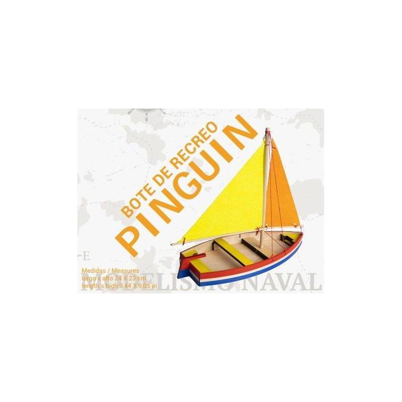 PINGUIN Boat with sail