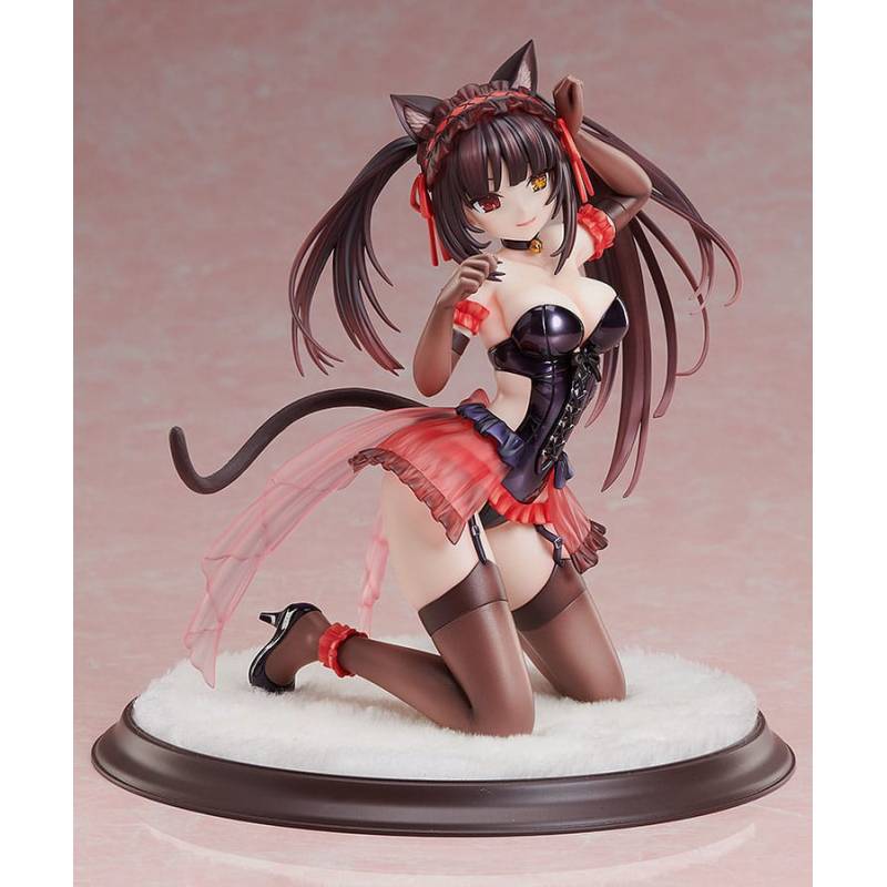 Date A Live statuette 1/7 Kurumi Tokisaki Cat Ears Ver. 17cm