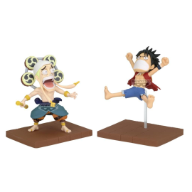 ONE PIECE - Luffy & Enel - WCF-Log Stories 7cm Figure