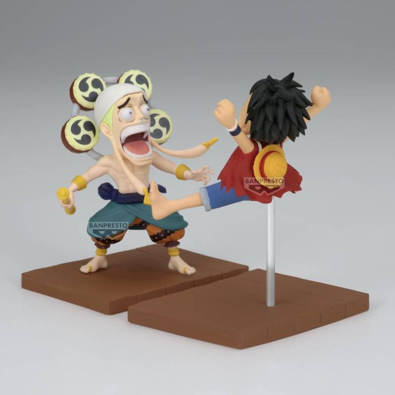 ONE PIECE - Luffy & Enel - WCF-Log Stories 7cm Figure