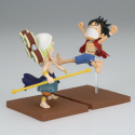 ONE PIECE - Luffy & Enel - WCF-Log Stories 7cm Figure