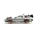 Back to the Future III DeLorean Time Machine Railroad Wheels 1/24 metal Hollywood Rides