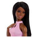 Barbie Signature doll Barbie Looks Model 21 Tall, Braids, Pink Skirt Outfit