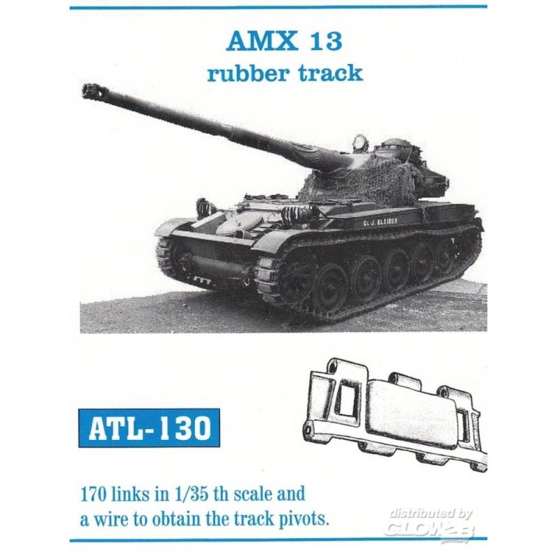 AMX 13 rubber track