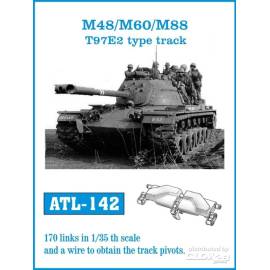 M48/M60/M88 T97E2 type track