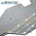 MAGIC FACTORY: 1/700; Pre-painted Flight Deck for U.S. Navy Gerald R. Ford-class Aircraft Carrier- USS Gerald R. Ford CVN-78