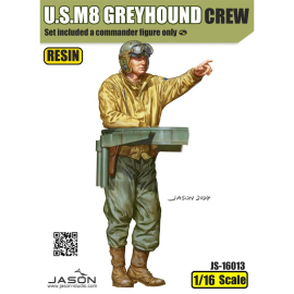 Jason Studio: 1/16; U.S. M8 Greyhound commander figure