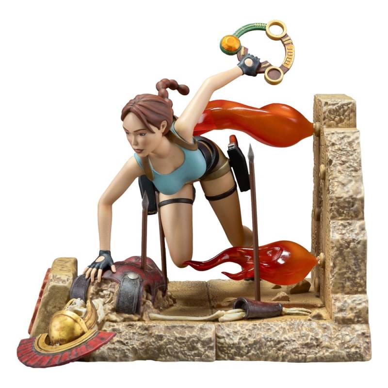 TOMB RAIDER 1996 - Lara Croft Classic Era - Statuette 17cm