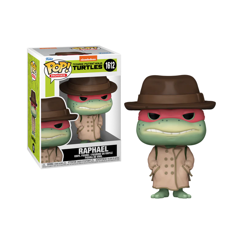 THE NINJA TURTLES - POP Movie N° 1612 - Raphael with jacket & Hat