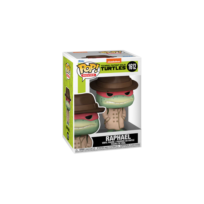 THE NINJA TURTLES - POP Movie N° 1612 - Raphael with jacket & Hat