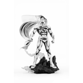 DC HEROES - Superman "White & Black Version" - Statuette 1/8 30cm