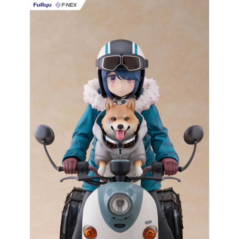 Laid Back Camp F:NEX 1/7 Rin Shima 20 cm