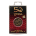 Dungeons & Dragons collector's coin 50th Anniversary Antique Gold Edition 4 cm