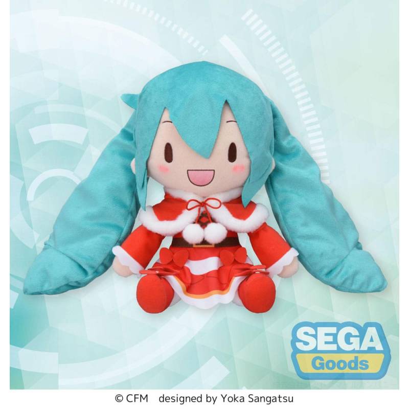 Hatsune Miku plush toy Hatsune Miku Christmas 2024 L 27 cm