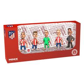 Atlético de Madrid pack of 5 Minix figures 7 cm