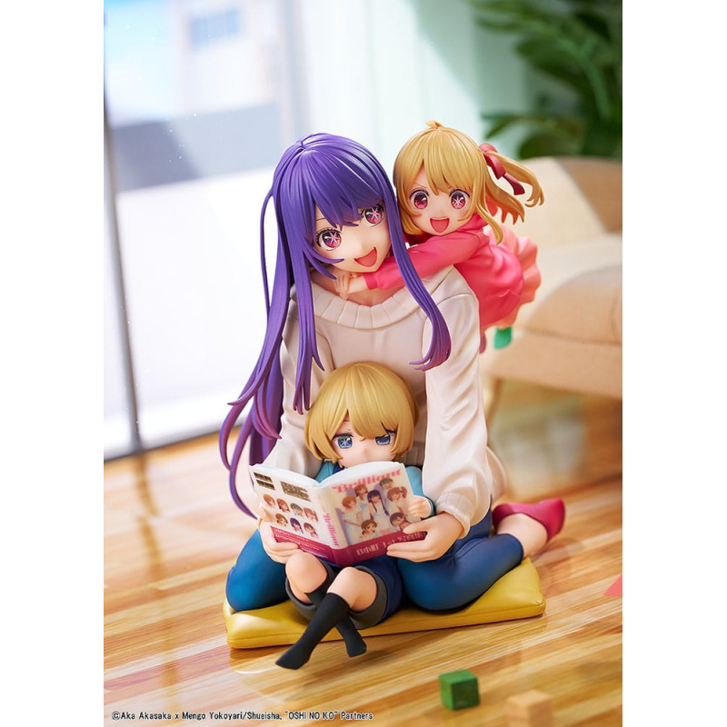 Oshi no Ko PVC statuette 1/8 Ai, Aqua & Ruby Mother and Children 10 cm