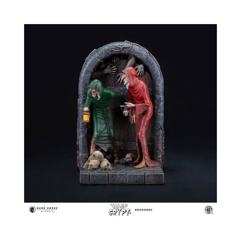 Tales from the Crypt bookends Crypt-Keeper, Vault-Keeper & The Old Witch 21 cm