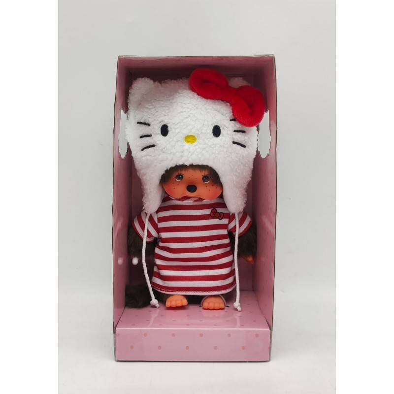 MONCHHICHI (KIKI) - Monchhichi X Hello Kitty Ver. 20cm