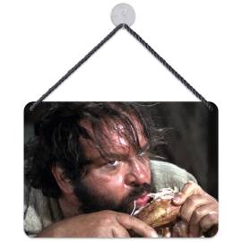 Bud Spencer Bud metal sign 16.5 x 11.5 cm