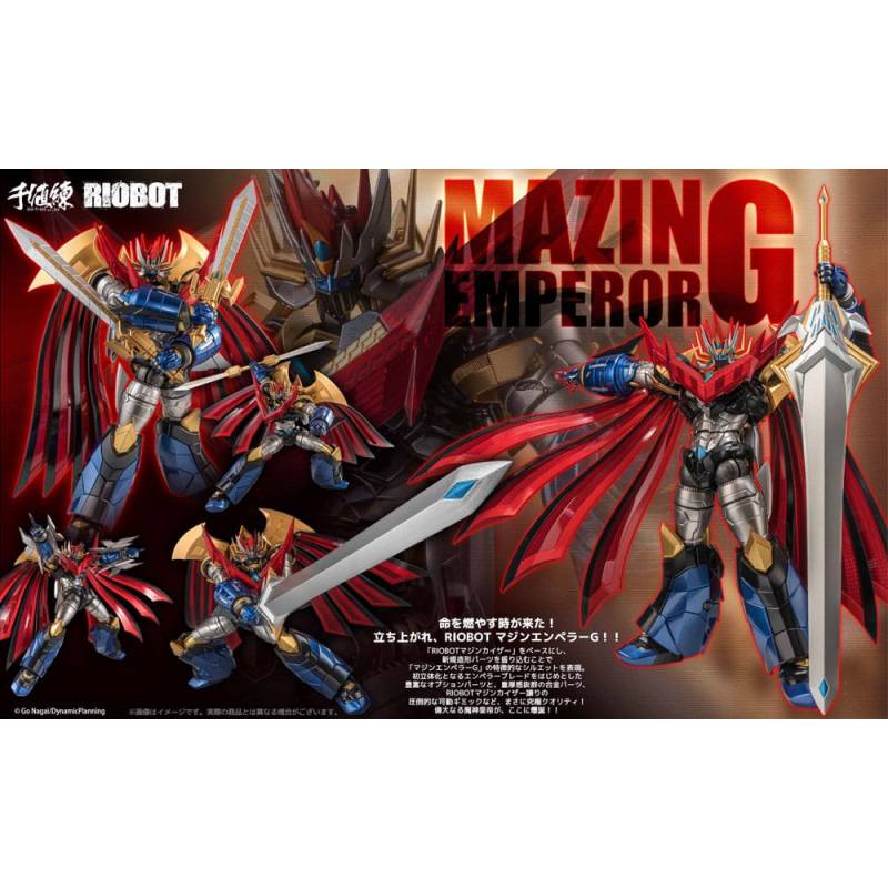 Mazinger Z Riobot Mazin Emperor G figure 21 cm