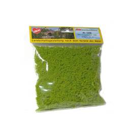 Bag of medium light green foam flocking 200ml