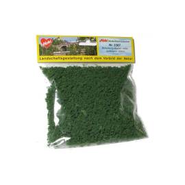 Bag of medium dark green foam flocking 200ml