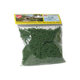 Bag of large dark green foam flocking 200ml