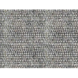 3 sheets of paving stones 34x21 cm