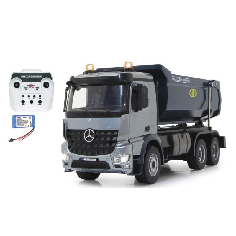 MERCEDES Arocs gray tipper Radio controlled