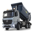 MERCEDES Arocs gray tipper Radio controlled