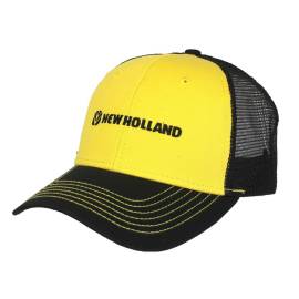 NEW HOLLAND black and yellow cap