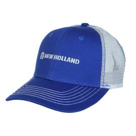 Blue gray mesh cap NEW HOLLAND