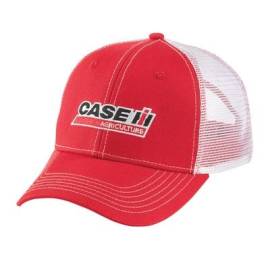 CASE IH Cap in Red and White Mesh