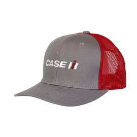 CASE IH gray cap with red mesh back