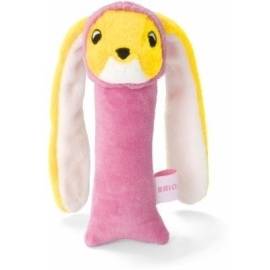 Soft rabbit rattle